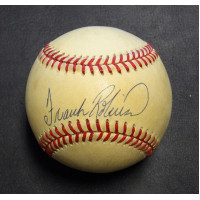 Frank Robinson Signed Rawlings National League Baseball JSA Authenticated