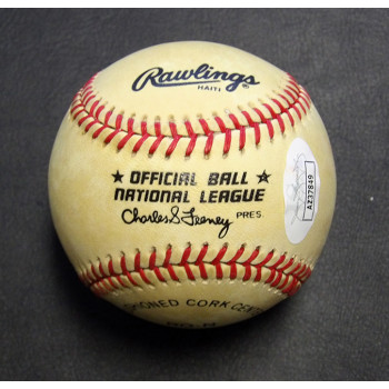 Frank Robinson Signed Rawlings National League Baseball JSA Authenticated