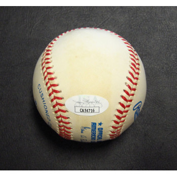 Frank Robinson Signed Rawlings American League Baseball JSA Authenticated