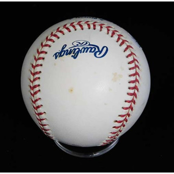 Mike Scioscia Signed Official Major League Baseball JSA Authenticated