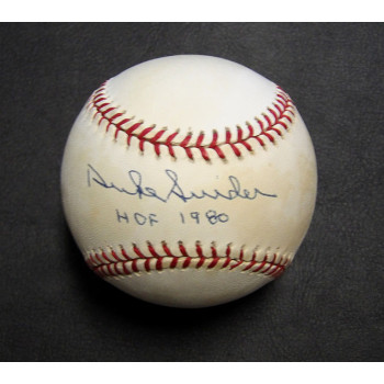 Duke Snider Signed Official Rawlings National League Baseball JSA Authenticated