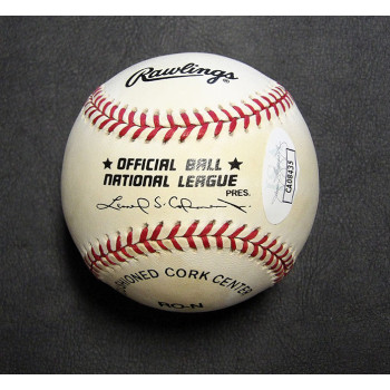Duke Snider Signed Official Rawlings National League Baseball JSA Authenticated