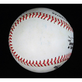 Warren Edward Spahn Signed Official National League Baseball JSA Authentication