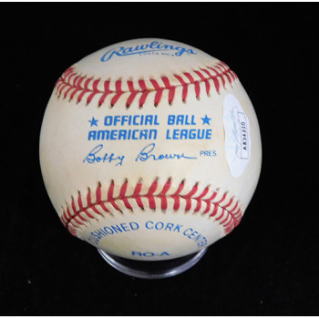 Brien Taylor Signed Official American League Baseball JSA Authenticated