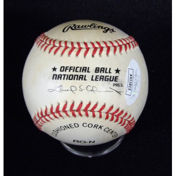 Manny Trillo Signed Official National League Baseball JSA Authenticated