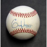 Greg Vaughn Signed Official American League Baseball JSA Authenticated