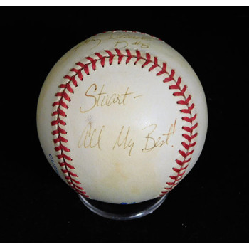 Randy Velarde Signed Official American League Baseball JSA Authenticated