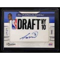 Al-Farouq Aminu 2010-11 Panini Prestige Jersey Draft Auto Patch Card 68/299 #8