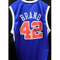 Elton Brand Los Angeles Clippers Signed Replica Jersey JSA Authenticated