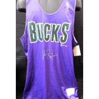 Glenn Robinson Milwaukee Bucks Signed Jersey JSA Authenticated