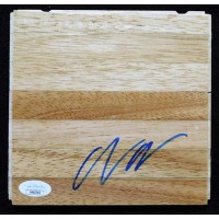 Arron Afflalo Orlando Magic Signed 6x6 Floorboard JSA Authenticated