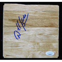 Darrell Armstrong Dallas Mavericks Signed 6x6 Floorboard JSA Authenticated