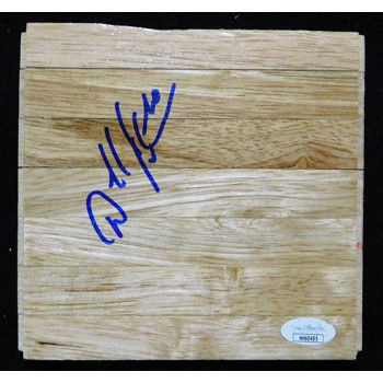 Darrell Armstrong Dallas Mavericks Signed 6x6 Floorboard JSA Authenticated