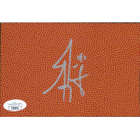 James Augustine Magic Signed 4x6 Basketball Surface Card JSA Authenticated