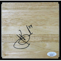 Jonathan Bender Indiana Pacers Signed 6x6 Floorboard JSA Authenticated