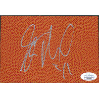 Elton Brand LA Clippers Signed 4x6 Basketball Surface Card JSA Authenticated