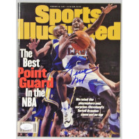 Terrell Brandon Cavaliers Signed Sports Illustrated Magazine JSA Authenticated