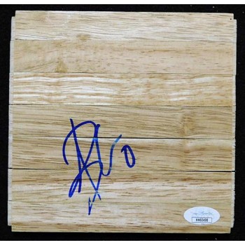 Aaron Brooks Houston Rockets Signed 6x6 Floorboard JSA Authenticated