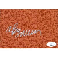 Andrew Bynum LA Lakers Signed 4x6 Basketball Surface Card JSA Authenticated