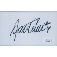 Austin Carr Cleveland Cavaliers Signed 3x5 Index Card JSA Authenticated