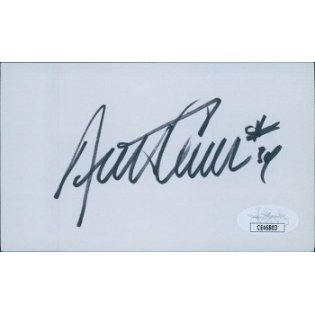Austin Carr Cleveland Cavaliers Signed 3x5 Index Card JSA Authenticated