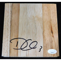DeMarre Carroll Houston Rockets Signed 6x6 Floorboard JSA Authenticated