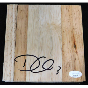 DeMarre Carroll Houston Rockets Signed 6x6 Floorboard JSA Authenticated