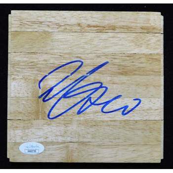 Willie Cauley-Stein Dallas Mavericks Signed 6x6 Floorboard JSA Authenticated
