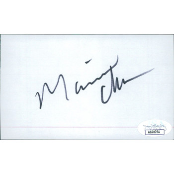 Maurice Cheeks Philadelphia 76ers Signed 3x5 Index Card JSA Authenticated