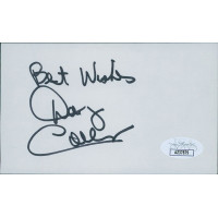 Doug Collins Philadelphia 76ers Signed 3x5 Index Card JSA Authenticated
