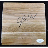 Quinn Cook Golden State Warriors Signed 6x6 Floorboard JSA Authenticated