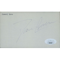Dave Cowens Boston Celtics Signed 3x5 Index Card JSA Authenticated