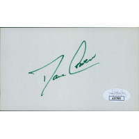 Dave Cowens Boston Celtics Signed 3x5 Index Card JSA Authenticated