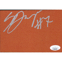 DeSagana Diop Cavaliers Signed 4x6 Basketball Surface Card JSA Authenticated