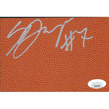 DeSagana Diop Cavaliers Signed 4x6 Basketball Surface Card JSA Authenticated