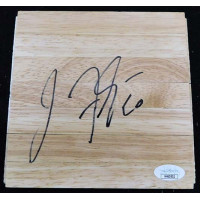 Jonny Flynn Minnesota Timberwolves Signed 6x6 Floorboard JSA Authenticated