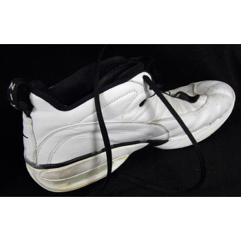 Kristin Folkl Portland Fire Signed Nike Games Used Shoe JSA Authenticated