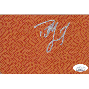 Pat Garrity Orlando Magic Signed 4x6 Basketball Surface Card JSA Authenticated