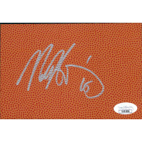 Matt Harpring Utah Jazz Signed 4x6 Basketball Surface Card JSA Authenticated