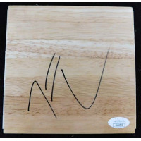 Trenton Hassell Minnesota Timberwolves Signed 6x6 Floorboard JSA Authenticated