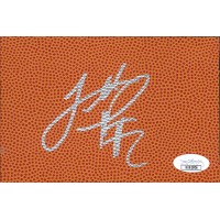 Luther Head Houston Rockets Signed 4x6 Basketball Surface Card JSA Authenticated