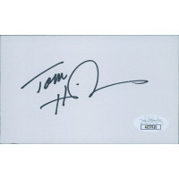 Tom Heinsohn Boston Celtics Signed 3x5 Index Card JSA Authenticated Tom Heinsohn Boston Celtics Signed 3x5 Index Card JSA Authenticated