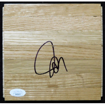 John Henson Milwaukee Bucks Signed 6x6 Floorboard JSA Authenticated