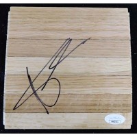Mario Hezonja Orlando Magic Signed 6x6 Floorboard JSA Authenticated