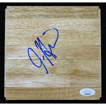 Jordan Hill Los Angele Lakers Signed 6x6 Floorboard JSA Authenticated
