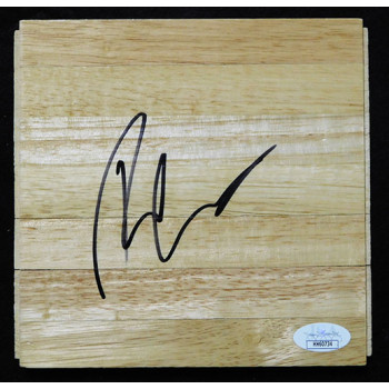 Troy Hudson Minnesota Timberwolves Signed 6x6 Floorboard JSA Authenticated