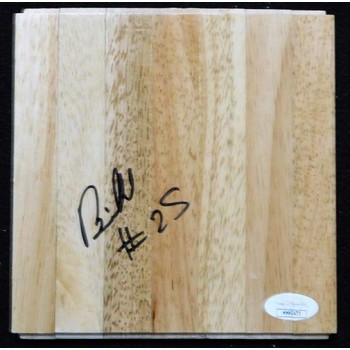 Al Jefferson Minnesota Timberwolves Signed 6x6 Floorboard JSA Authenticated