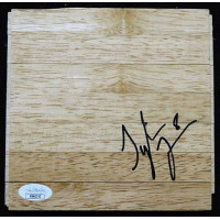Tyler Johnson Brooklyn Nets Signed 6x6 Floorboard JSA Authenticated