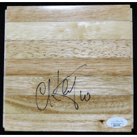 Sergey Karasev Brooklyn Nets Signed 6x6 Floorboard JSA Authenticated