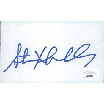 Stephon Marbury New York Knicks Signed 3x5 Index Card JSA Authenticated Stephon Marbury New York Knicks Signed 3x5 Index Card JSA Authenticated